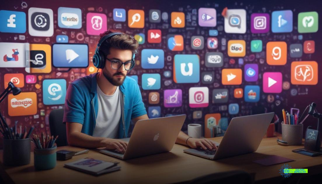  Criação de conteúdo: YouTube, blog, podcast e redes sociais