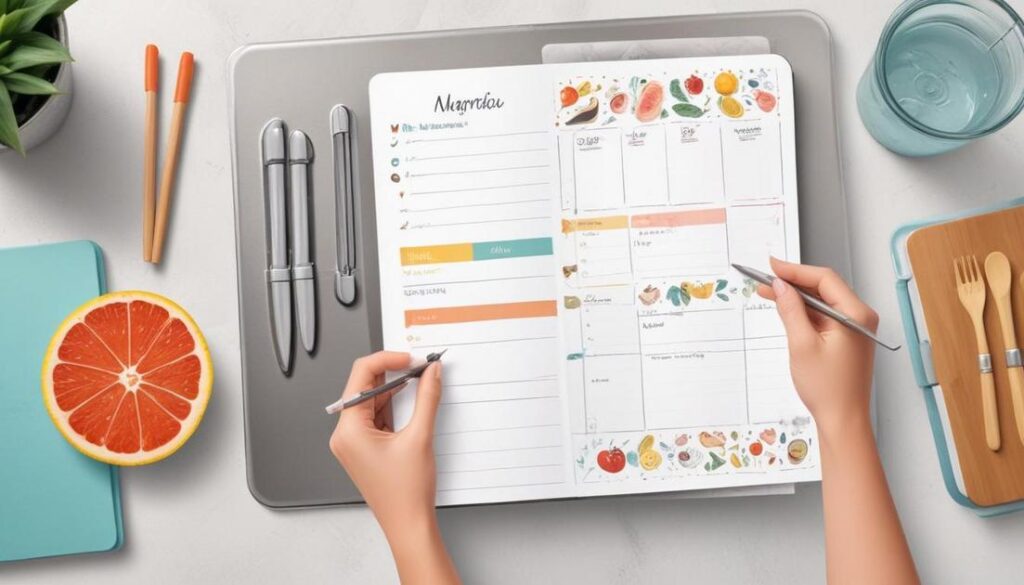 Facilidade de uso e aplicação do planner magnético na geladeira
